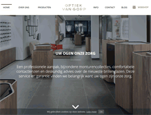 Tablet Screenshot of optiekvangorp.be